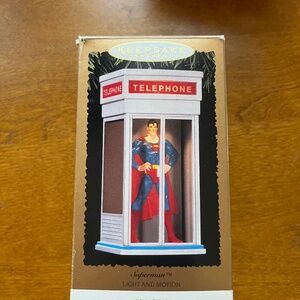 Superman Christmas ornament